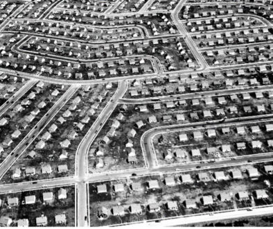 Levittown – a 1950s tract community