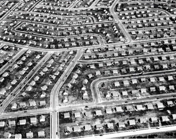 Levittown – a 1950s tract community