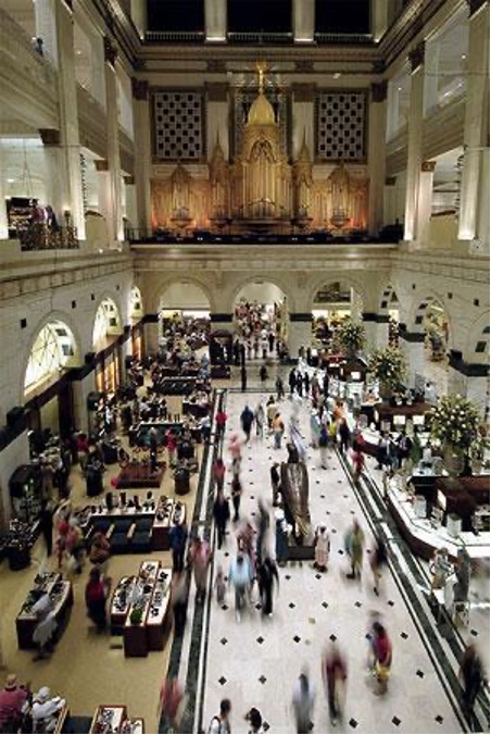 Wannamaker's Grand store in Philadelphia